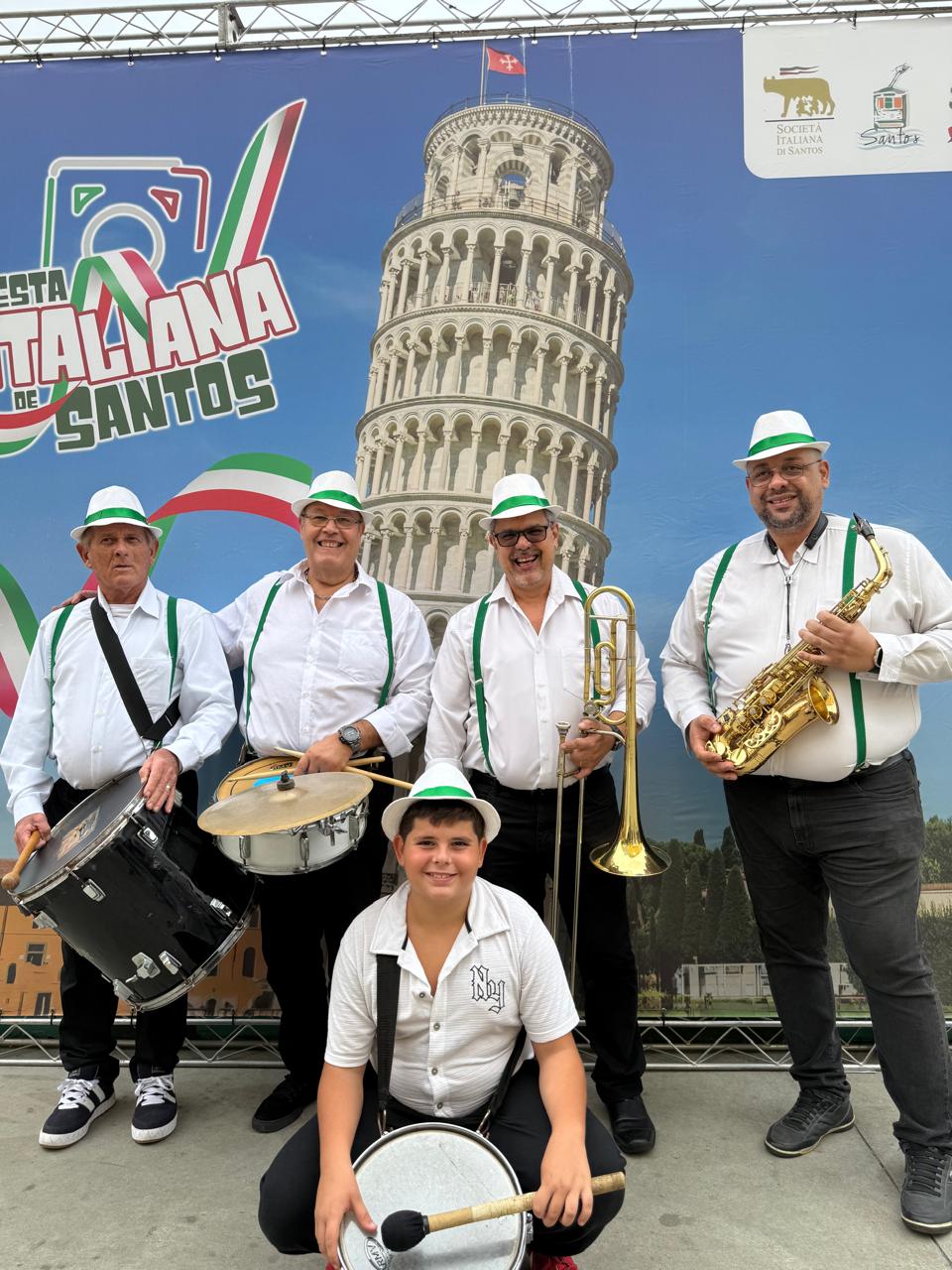 Instituto Reserva Musical na 2ª Festa Italiana de Santos