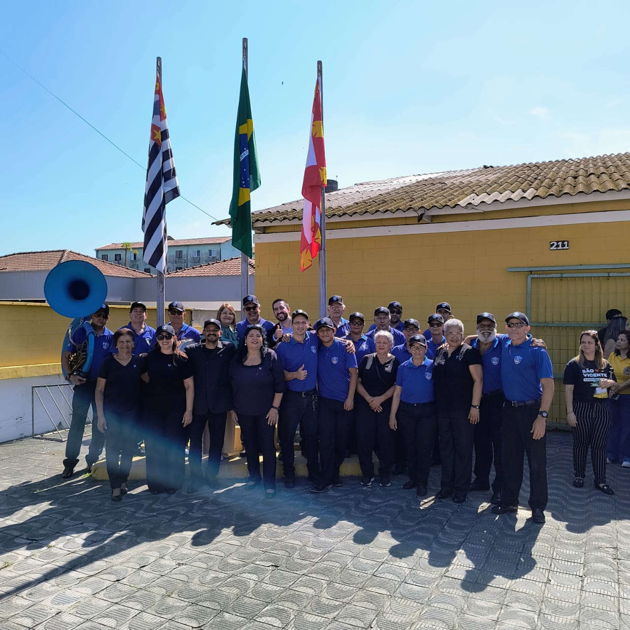 Abertura da Semana da Pátria em São Vicente contou com participação do Instituto Reserva Musical